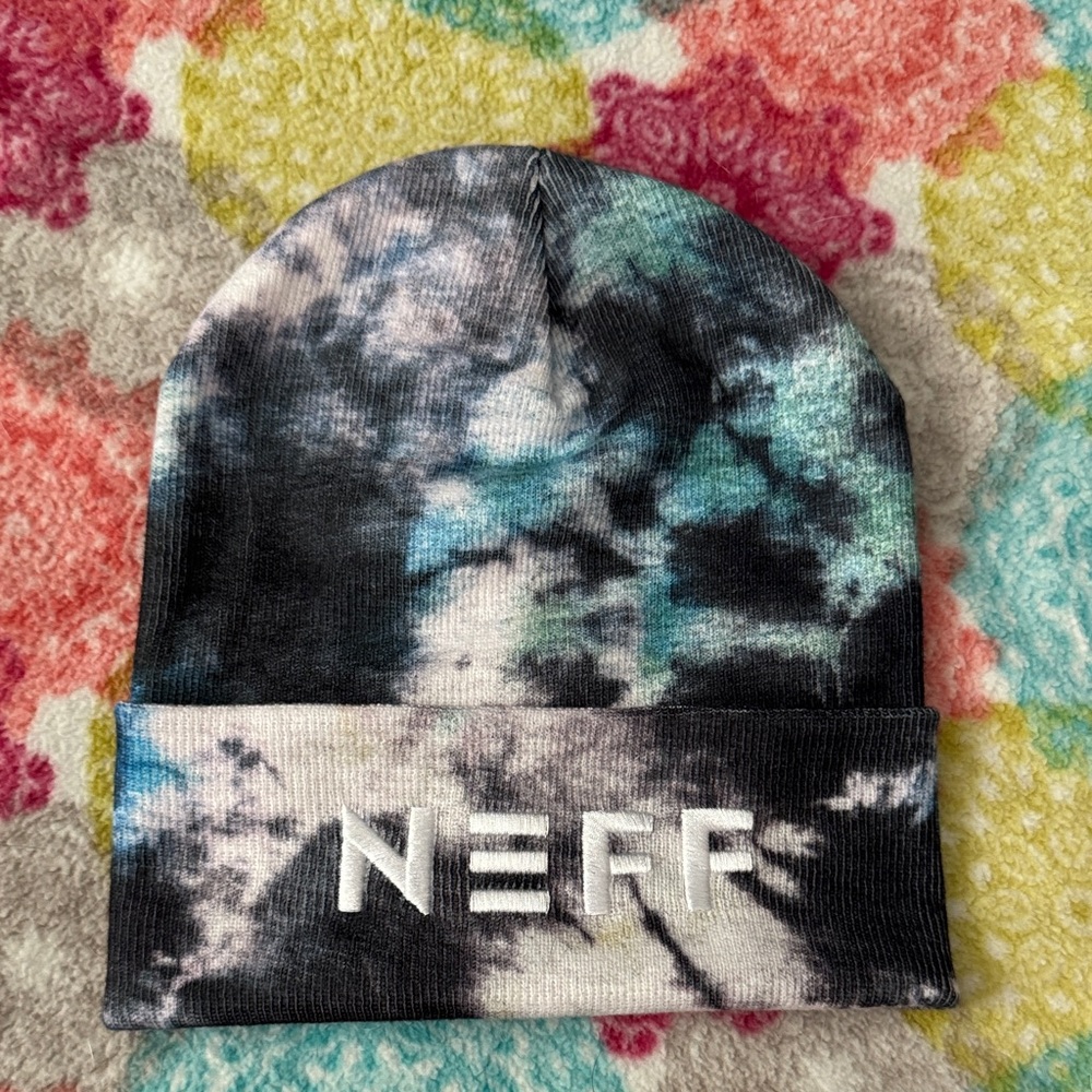Neff Multicolor Tie-Dye Beanie